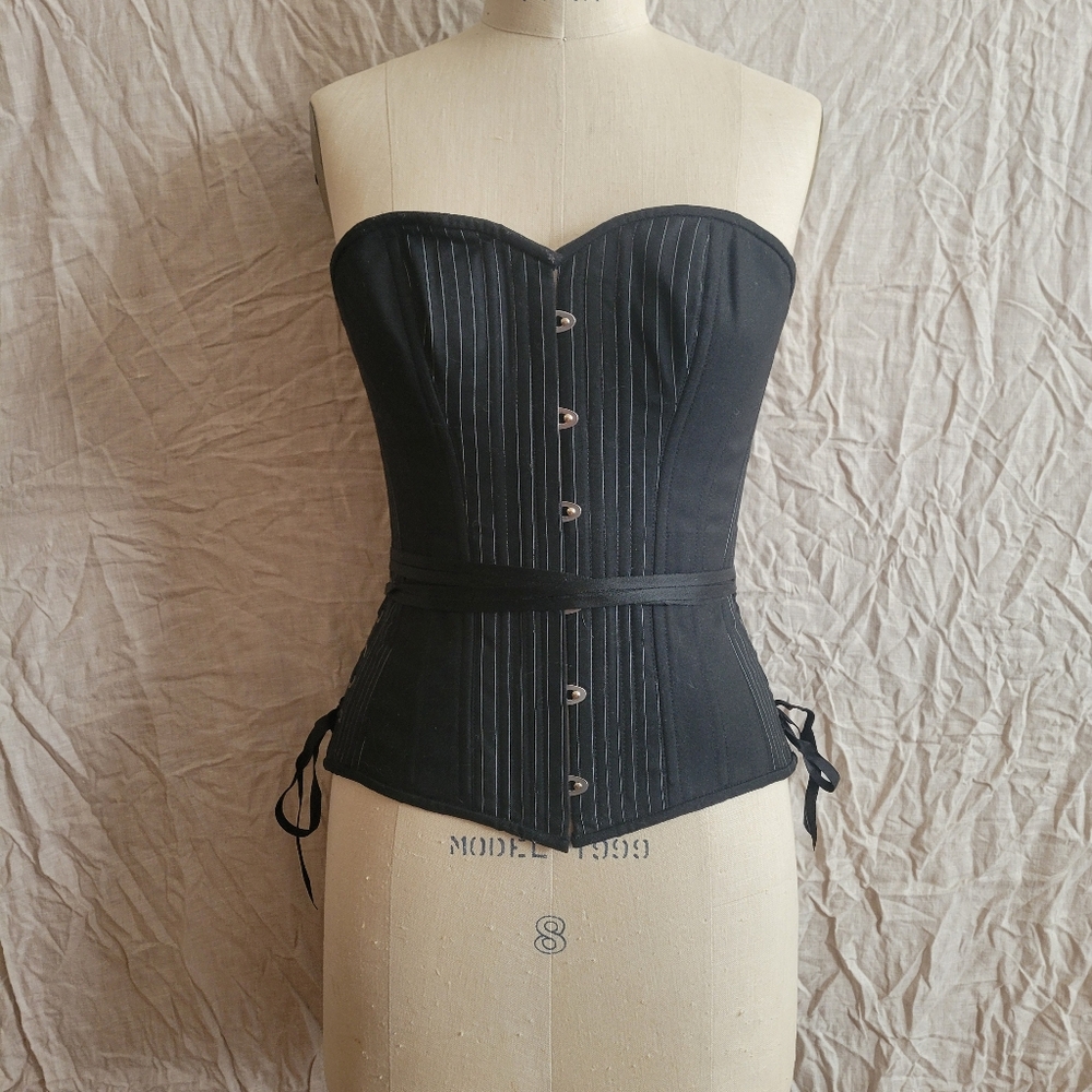 Pinstripe Corset